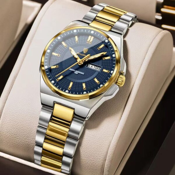 Poedagar 796 For Women – Silver Gold Blue Poedagar 796 For Women – Silver Gold Blue | Rovelle