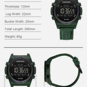 Naviforce 7127 - Green | Rovelle