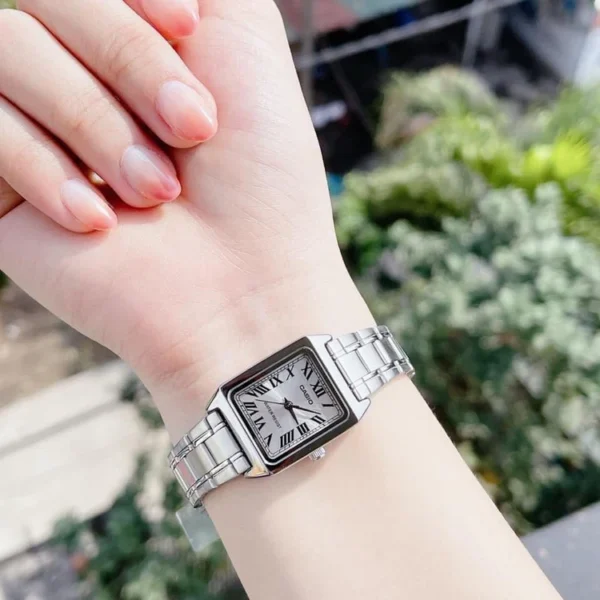 Casio LTP-V007D-7BUDF Ladies Chain Watch | Rovelle