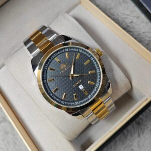 Soloni 1009 For Men - Silver Gold Black With Premium Box | Rovelle