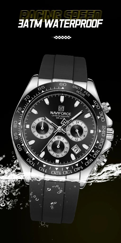 Naviforce 8054 - Black | Rovelle