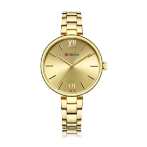 Curren 9017 CH - Gold For Women | Rovelle
