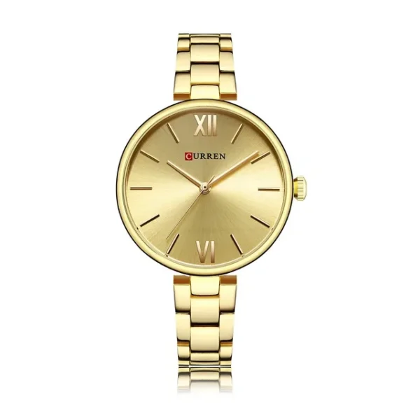 Curren 9017 CH - Gold For Women | Rovelle