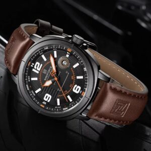 Naviforce 8078 - Brown Orange | Rovelle