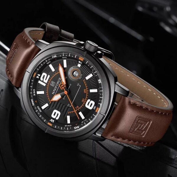 Naviforce 8078 - Brown Orange | Rovelle