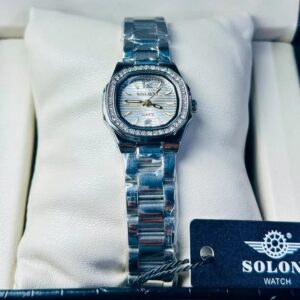 Soloni 1046 For Women - Silver White With Premium Box | Rovelle