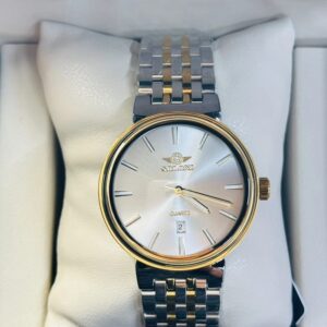 Soloni 1031 For Men - Silver Gold White With Premium Box | Rovelle