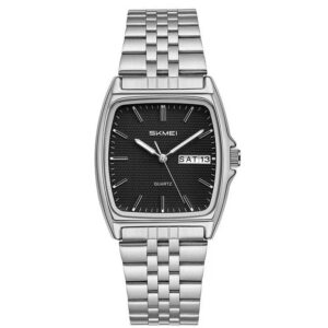 Skmei 2628 CH For Men - Silver Black | Rovelle