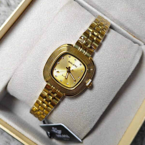 Soloni 1043 For Women - Gold With Premium Box | Rovelle