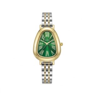 Oliya 2016 Ladies Watch -Silver Gold Green | Rovelle