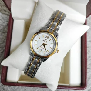 Aolix 9150 CH For Women Watch - Silver Gold White | Rovelle