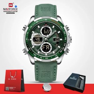 Naviforce 9197 L - Silver Green | Rovelle