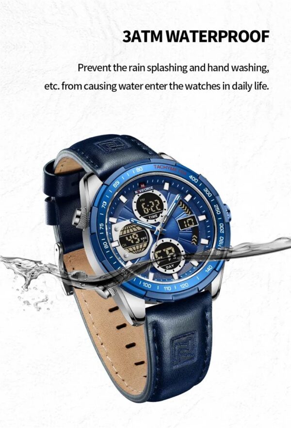 Naviforce 9197 L - Silver Blue | Rovelle