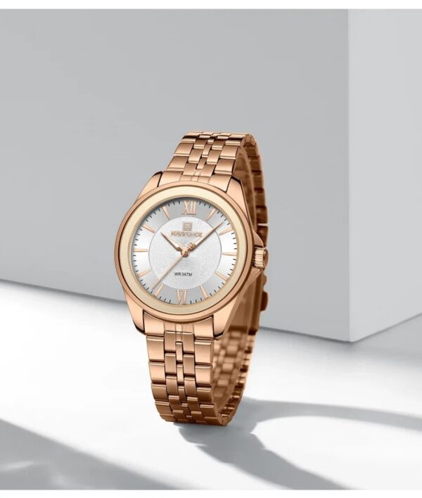 Naviforce 5067 For Women - Rose White | Rovelle