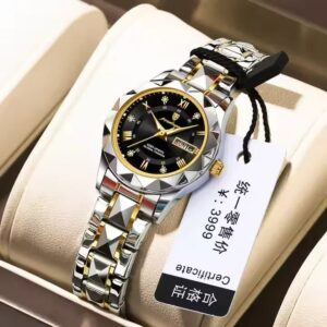 Poedagar 306 For Women - Silver Gold Black | Rovelle
