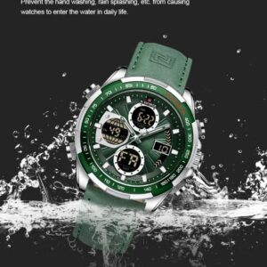 Naviforce 9197 L - Silver Green | Rovelle