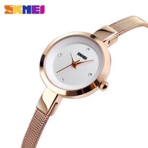 Skmei 1390 CH For Women - Rose White | Rovelle