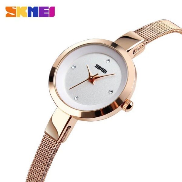 Skmei 1390 CH For Women - Rose White Skmei 1390 CH For Women - Rose White | Rovelle
