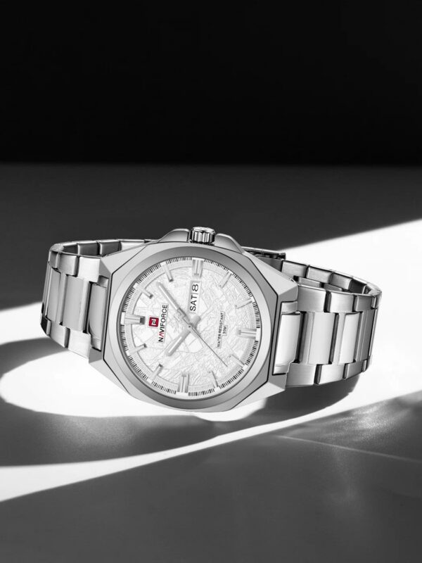 Naviforce 9273 Men's Watch - Silver | Rovelle