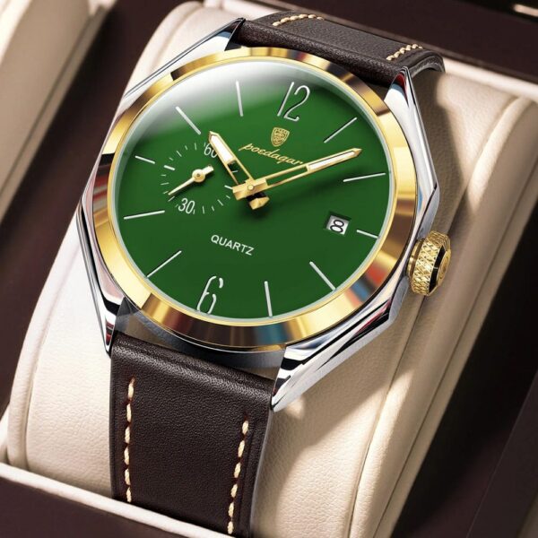 Poedagar 689L For Men - Brown Gold Green Poedagar 689L For Men - Brown Gold Green | Rovelle
