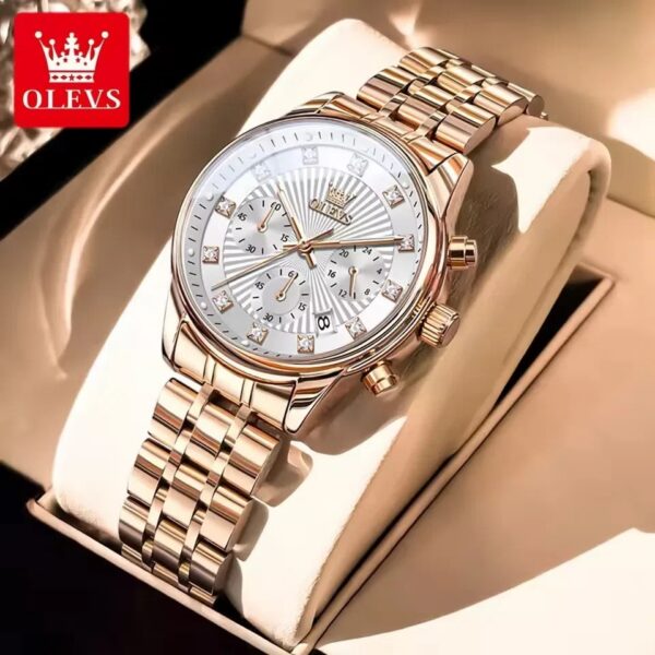 Olevs 3669 For Women - Rose White | Rovelle