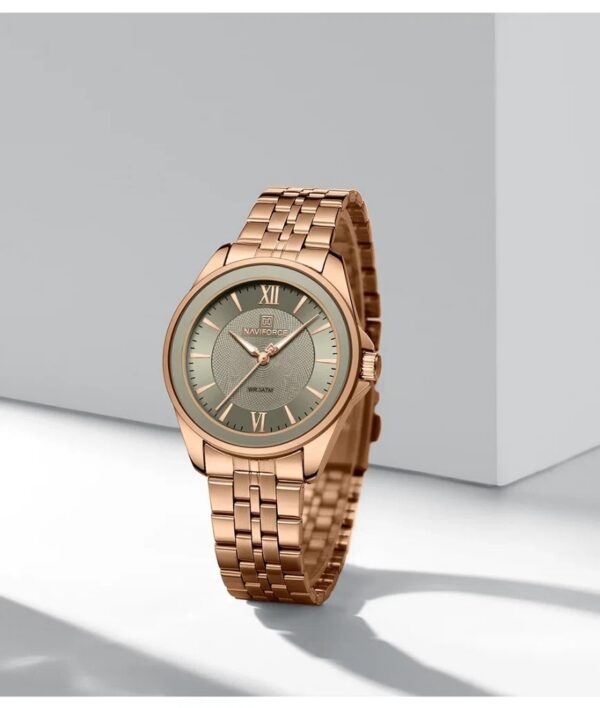 Naviforce 5067 For Women - Rose Gray | Rovelle