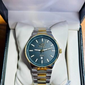Soloni 1004M For Men - Silver Gold Black With Premium Box | Rovelle