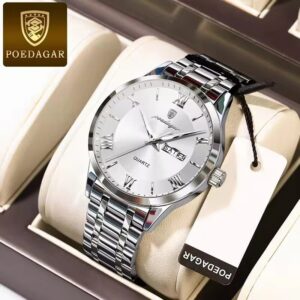 Poedagar 978 CH For Men - Silver | Rovelle