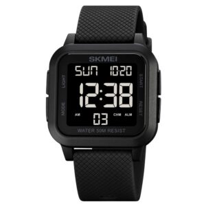 Skmei 1894 Silicone strap Men - Black | Rovelle