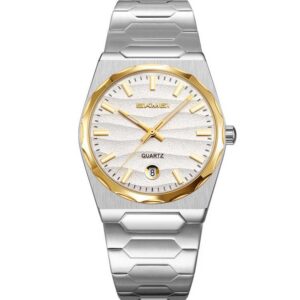Skmei 9382 CH For Men - Silver Gold White | Rovelle