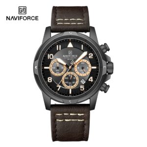 Naviforce 8077 L - Black Coffee | Rovelle