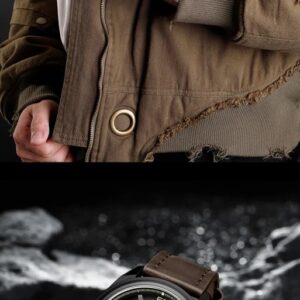 Naviforce 8075 For Men - Dark Brown Black | Rovelle