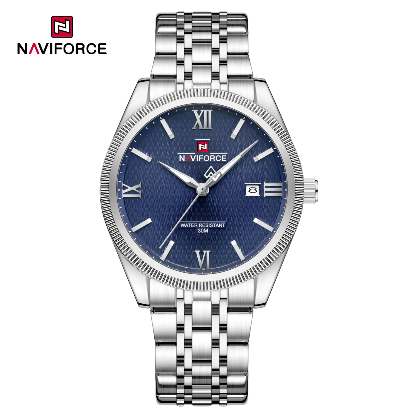 Naviforce - 9282 Silver Blue For Men