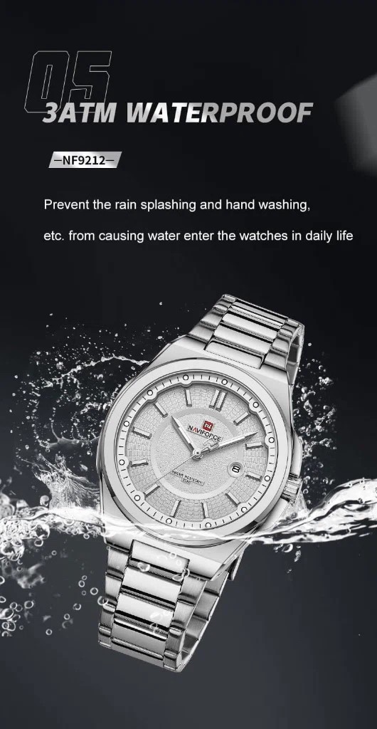 Naviforce 9212 CH - Silver | Rovelle