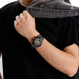 Naviforce 8072 For Men - Black Gold | Rovelle