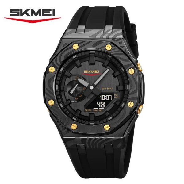 SKMEI 2471 Men's Sport Watch - Black Gold SKMEI 2471 Men's Sport Watch - Black Gold | Rovelle