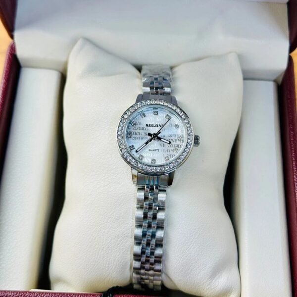 Soloni 1038 For Women - Silver White With Premium Box Soloni 1038 For Women - Silver White With Premium Box | Rovelle