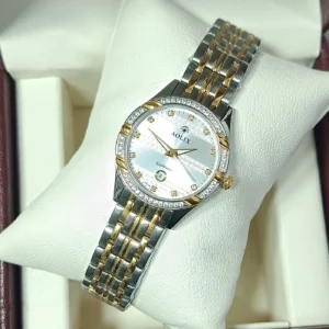 Aolix 9173 Women Watch - Silver Gold White | Rovelle