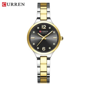 Curren 9105 Ladies Watch - Silver Gold Black | Rovelle