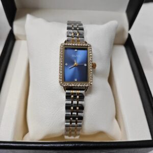 Oliya 6101 Ladies Watch - Silver Gold Blue | Rovelle