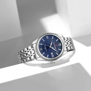 Naviforce - 9282 Silver Blue For Men | Rovelle