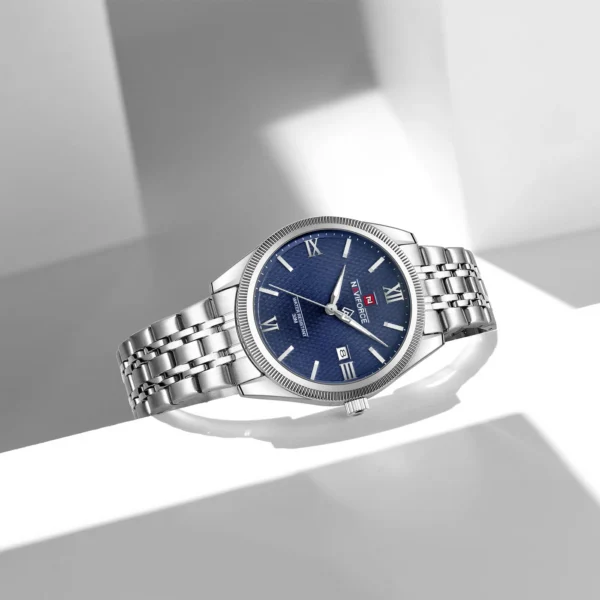 Naviforce - 9282 Silver Blue For Men | Rovelle