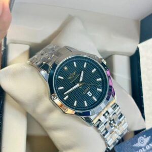 Soloni 1007 For Men - Silver Black With Premium Box | Rovelle