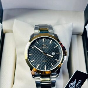 Soloni 1015 For Men - Silver Gold Black With Premium Box | Rovelle