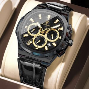 POEDAGAR 834 Men’s Watch - Black Gold | Rovelle