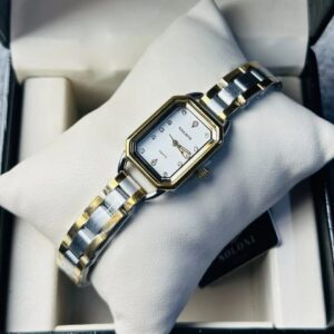 Soloni 1030 For Women - Silver Gold White With Premium Box | Rovelle