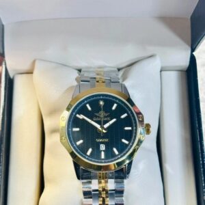 Soloni 1007 For Men - Silver Gold Black With Premium Box | Rovelle