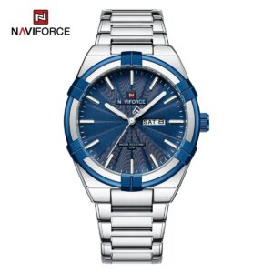 Naviforce 9218 CH - Silver Blue | Rovelle