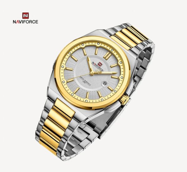 Naviforce 9212 CH - Silver Gold | Rovelle