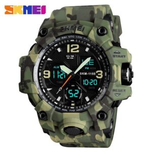 Skmei 1155 Men's Sport Watch - Army Green | Rovelle